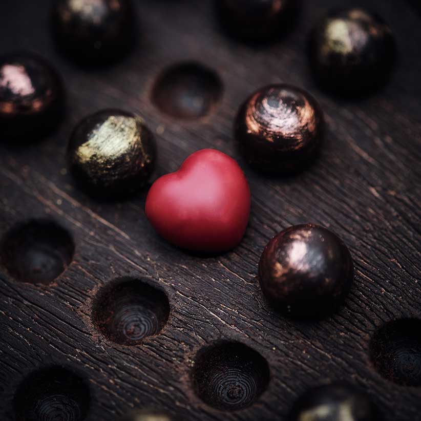 The Solitaire to share, a creation by Nina Métayer for Valentine's Day 2022