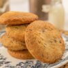 Banana gianduja cookie by Nina Métayer
