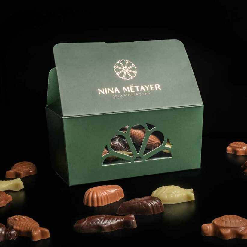 Box of Easter chocolate - frying - by Nina Métayer