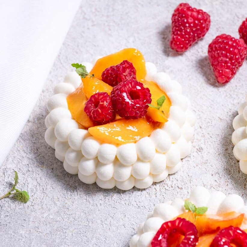 Pavlova fraicheur d'été par Nina Métayer