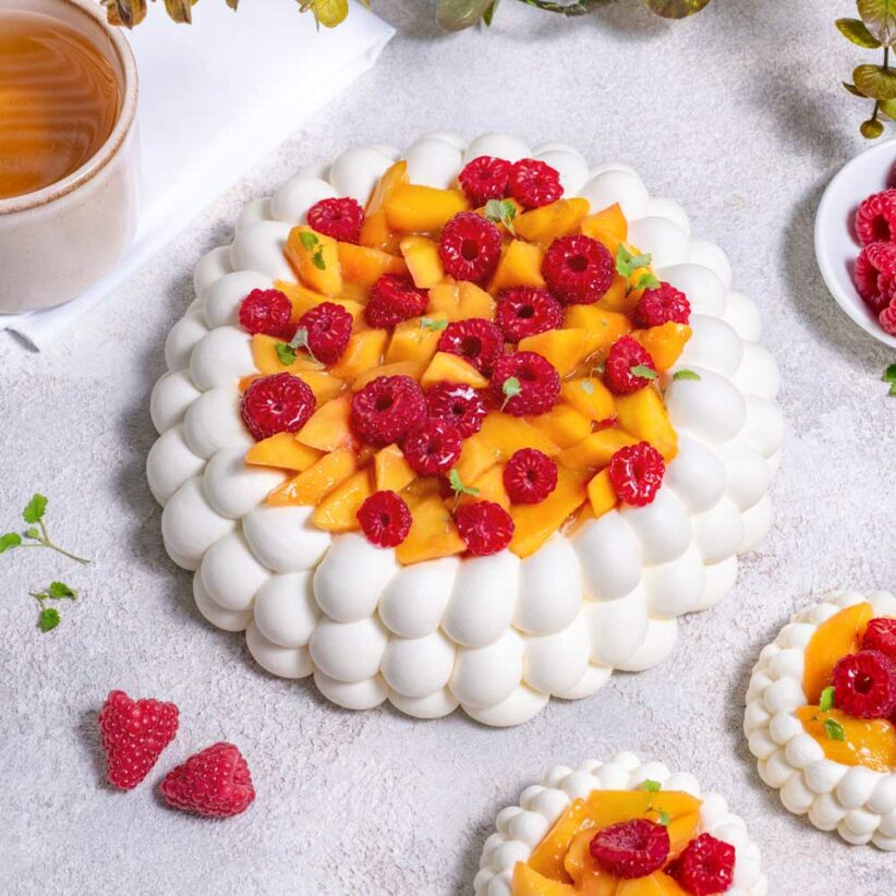Pavlova fraicheur d'été par Nina Métayer