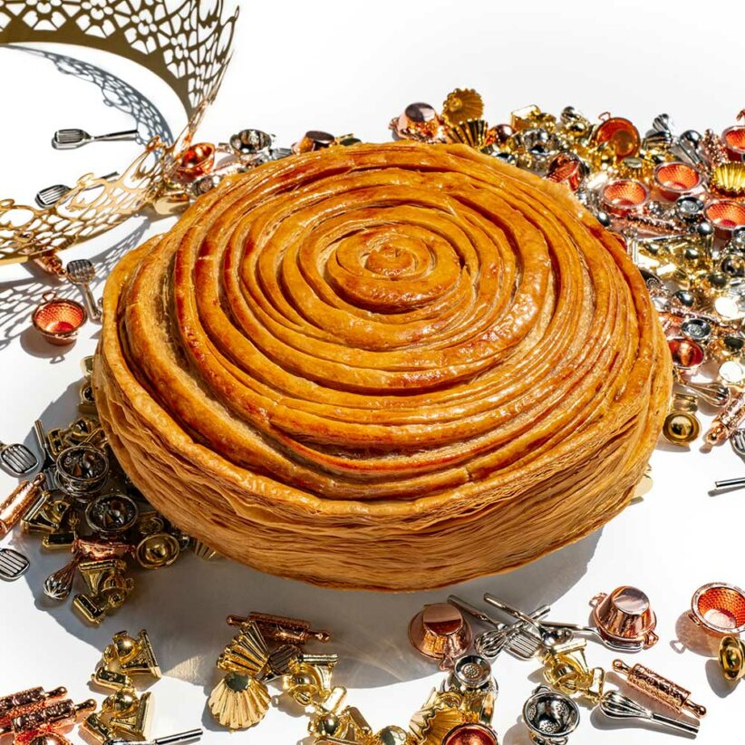 L’Ambrée, galettes des Rois 2025 frangipane au rhum par Nina Métayer