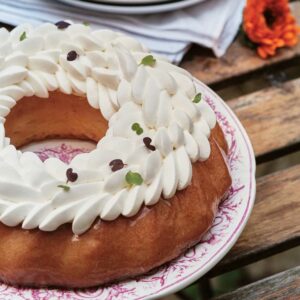 Rum and mint Baba by Nina Métayer