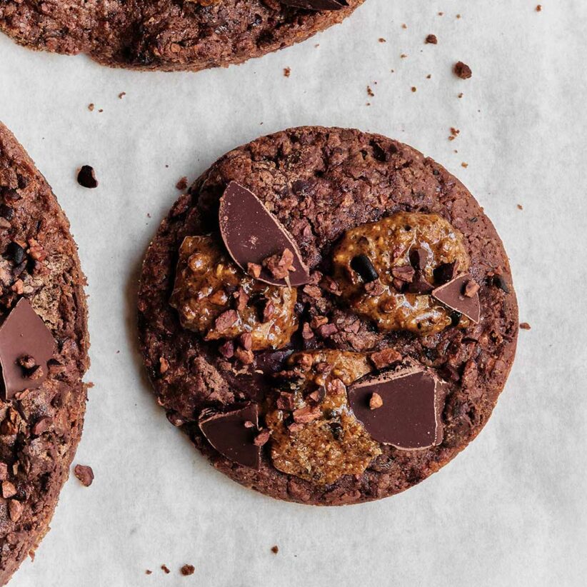 Cookie grué de cacao par Nina Métayer