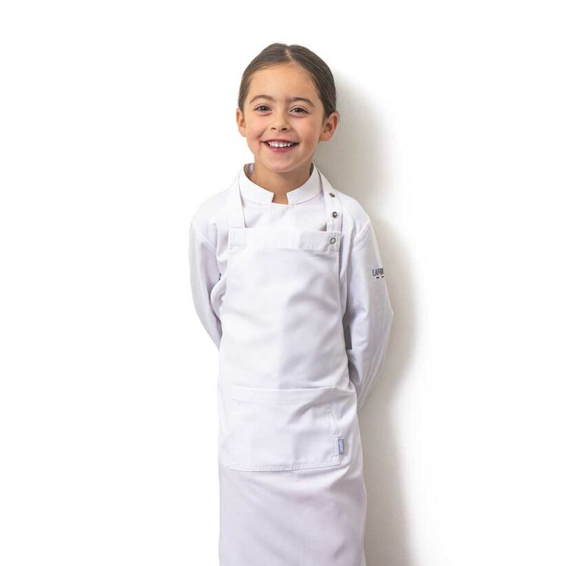 Adèle. Tablier et veste de chef enfant, Lafont X Nina Métayer.