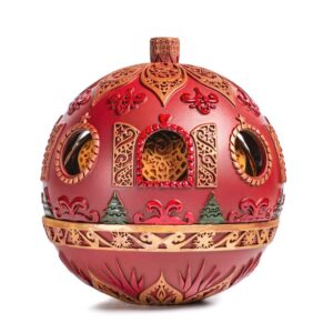 The Christmas bauble, Nina Métayer's signature Yule log for 2025