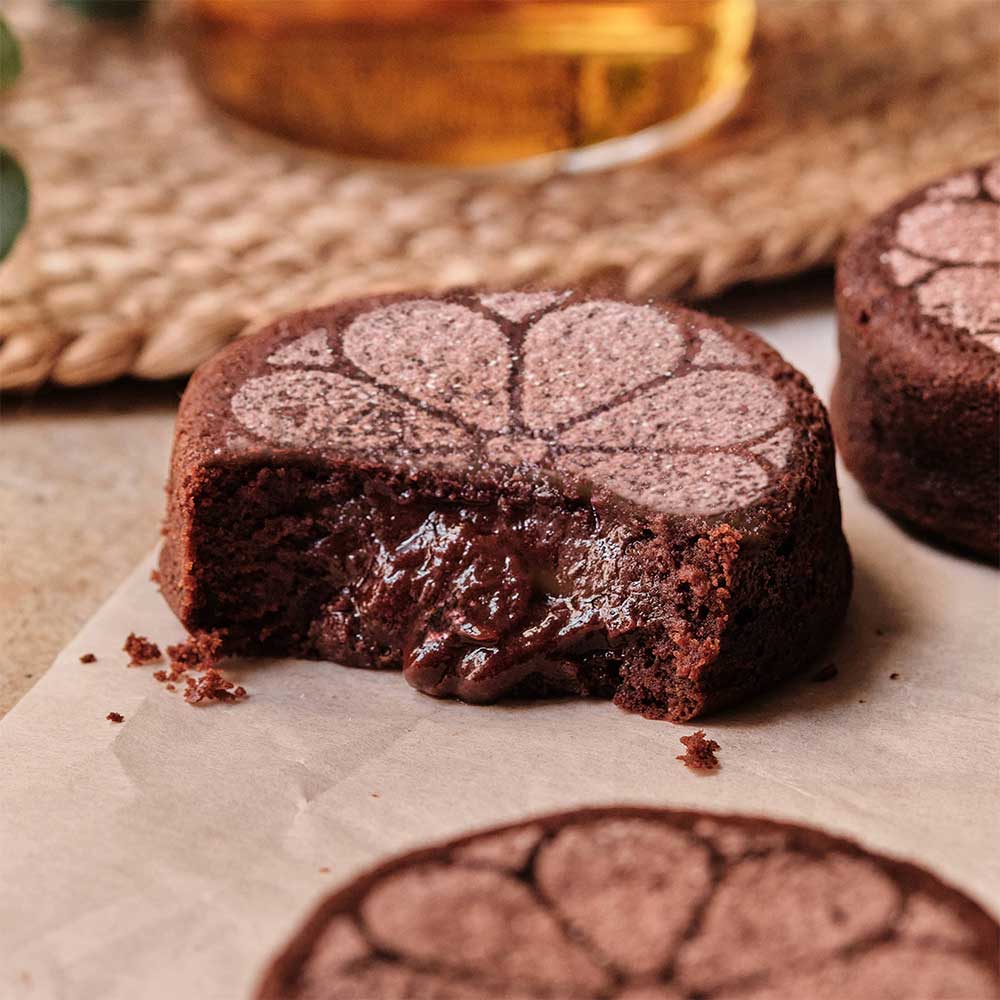 Moelleux chocolat coeur fondant par Nina Métayer