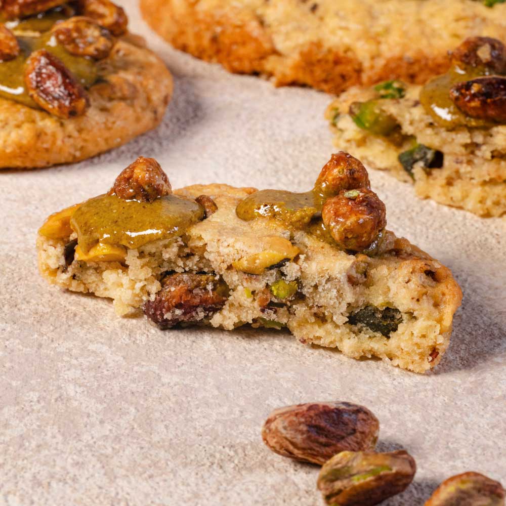 Le cookie pistache par Nina Métayer