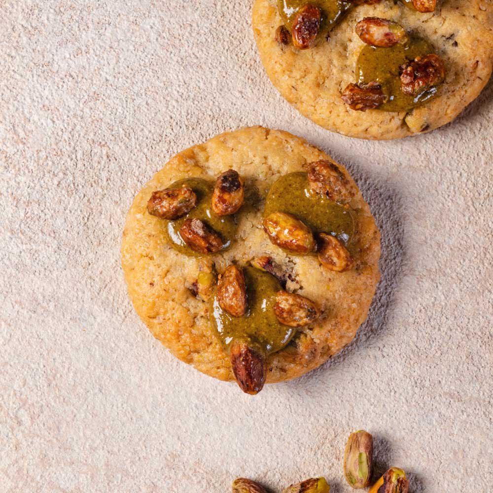 Le cookie pistache par Nina Métayer